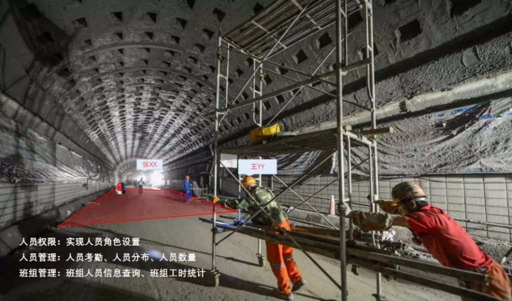 UWB定位赋能隧道管廊施工安全高效管理